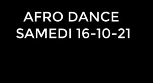 Afro Dance cours du 16-10